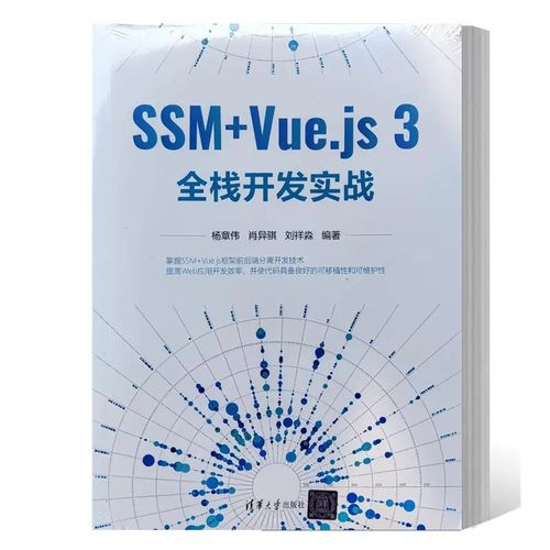 现货速发 ssm vue.js 3全栈开发实战 杨章伟 肖异骐 java前端开发技术